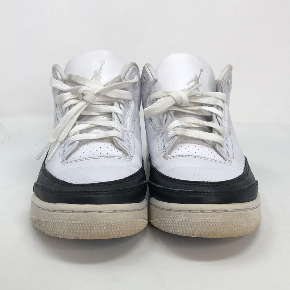 Air Jordan 3 Retro SP x Fragment Design Mid White DA3583-100 Shoes - Size 7.5
